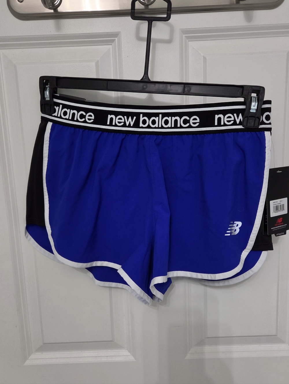 New Balance Women's Accelerate 2.5 Inch Short Color Blue Size S